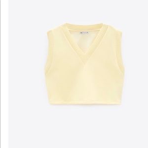 Zara yellow vest
